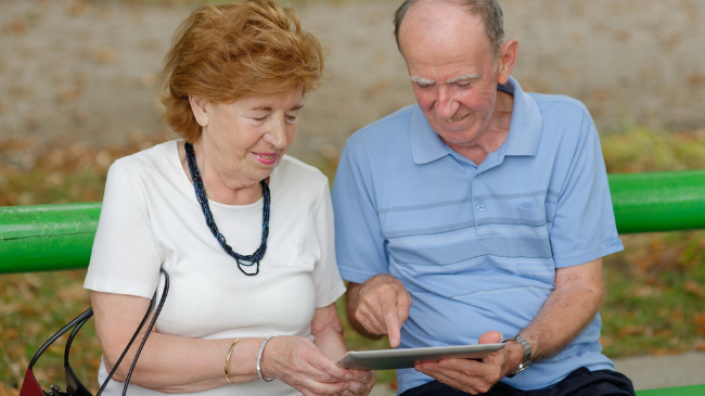 Elders and technology